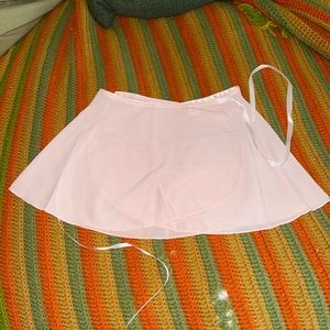 Pink ballet skirt